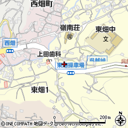 呉市畑老人集会所周辺の地図