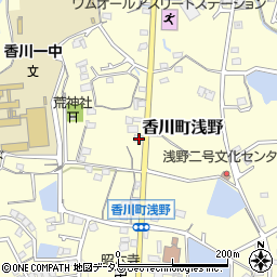 香川県高松市香川町浅野1120周辺の地図
