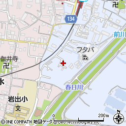 和歌山県岩出市高塚14周辺の地図