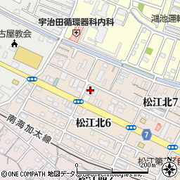 高齢者住宅第2クレール松江周辺の地図
