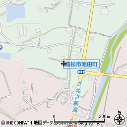香川県高松市池田町971周辺の地図