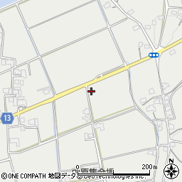 香川県木田郡三木町田中3109-2周辺の地図