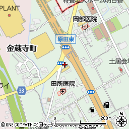 製麺七や 原田店周辺の地図