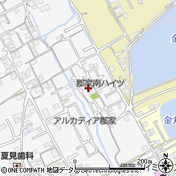 香川県丸亀市郡家町1593周辺の地図