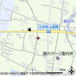 三木町総合運動公園周辺の地図