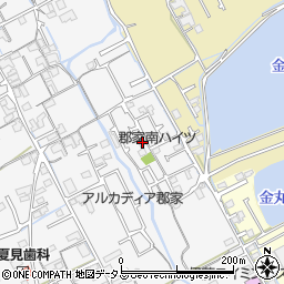 香川県丸亀市郡家町1593-3周辺の地図