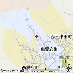 広島県呉市東愛宕町周辺の地図