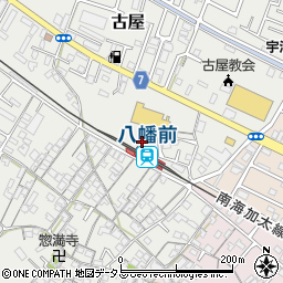 和歌山県和歌山市古屋168周辺の地図