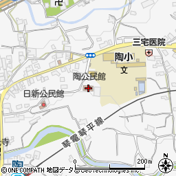 綾川町立陶公民館周辺の地図