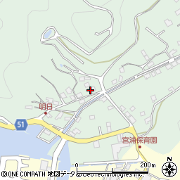 愛媛県今治市大三島町明日161周辺の地図