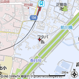 和歌山県岩出市高塚20周辺の地図