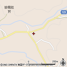 山口県山口市仁保上郷1988周辺の地図