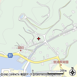 愛媛県今治市大三島町明日160周辺の地図