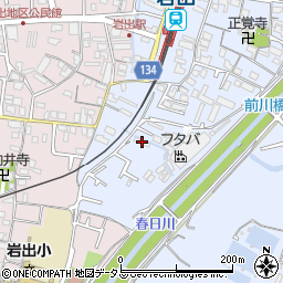 和歌山県岩出市高塚12周辺の地図