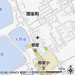 香川県丸亀市郡家町2139-4周辺の地図