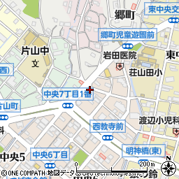 向井建具店周辺の地図