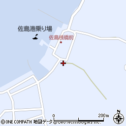 佐島簡易郵便局周辺の地図