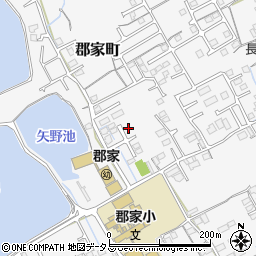 香川県丸亀市郡家町2139-8周辺の地図