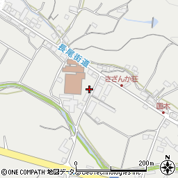 中谷石材株式会社大川工場周辺の地図