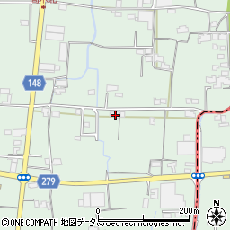 香川県木田郡三木町井戸1274周辺の地図