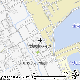 香川県丸亀市郡家町1610-4周辺の地図