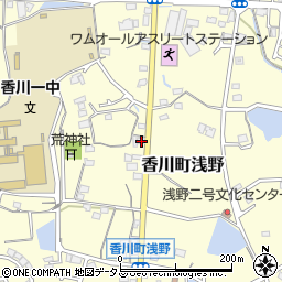 香川県高松市香川町浅野1122周辺の地図