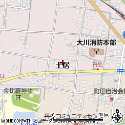 香川県東かがわ市土居172周辺の地図