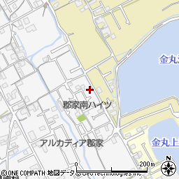 香川県丸亀市郡家町1610-5周辺の地図