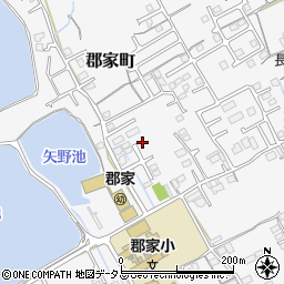 香川県丸亀市郡家町2139-7周辺の地図