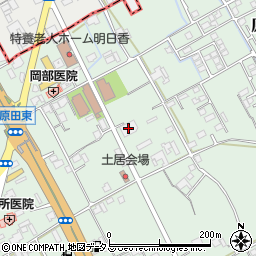 株式会社丸亀鉄管善通寺配送センター周辺の地図
