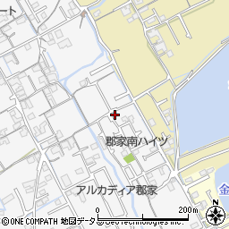 香川県丸亀市郡家町1610-12周辺の地図