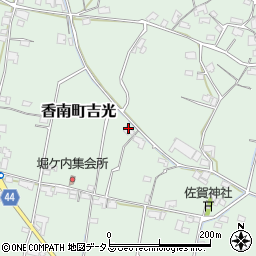 香川県高松市香南町吉光553周辺の地図