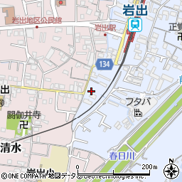 和歌山県岩出市高塚38周辺の地図