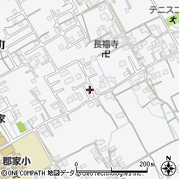 香川県丸亀市郡家町1988-3周辺の地図