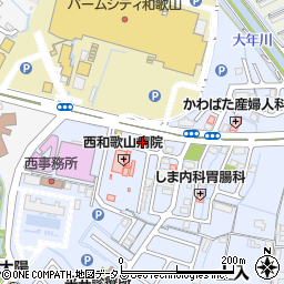 和歌山県和歌山市土入168-15周辺の地図