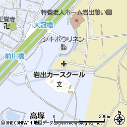 和歌山県岩出市溝川2周辺の地図