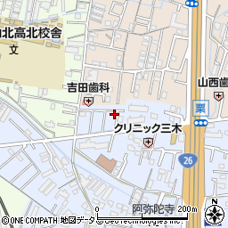 和歌山県和歌山市粟243周辺の地図