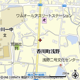 香川県高松市香川町浅野1135周辺の地図