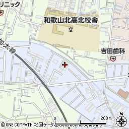 和歌山県和歌山市粟212周辺の地図