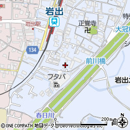 和歌山県岩出市高塚33周辺の地図