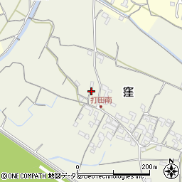 和歌山県紀の川市窪486周辺の地図