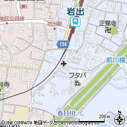和歌山県岩出市高塚42周辺の地図