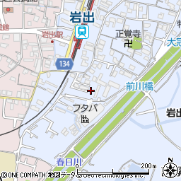 和歌山県岩出市高塚26-5周辺の地図