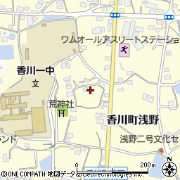 香川県高松市香川町浅野1143周辺の地図