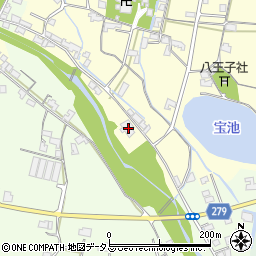 香川県木田郡三木町下高岡15周辺の地図