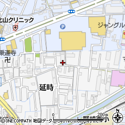 和歌山県和歌山市延時周辺の地図