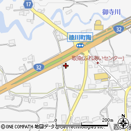 ローソン綾川町陶西店周辺の地図