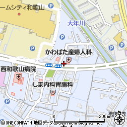 和歌山県和歌山市土入21-22周辺の地図