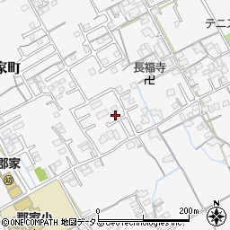 香川県丸亀市郡家町1988-14周辺の地図