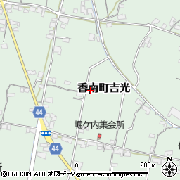 香川県高松市香南町吉光520周辺の地図